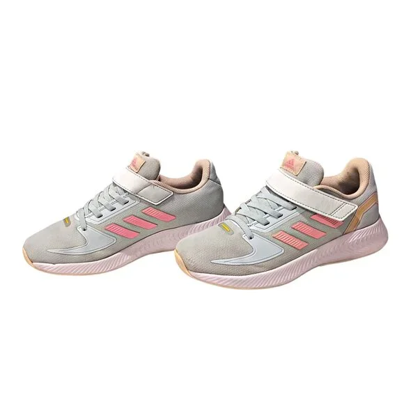 Youth Girl's Adidas Runfalcon 2.0 El K Athletic Shoes - Picture 6 of 10